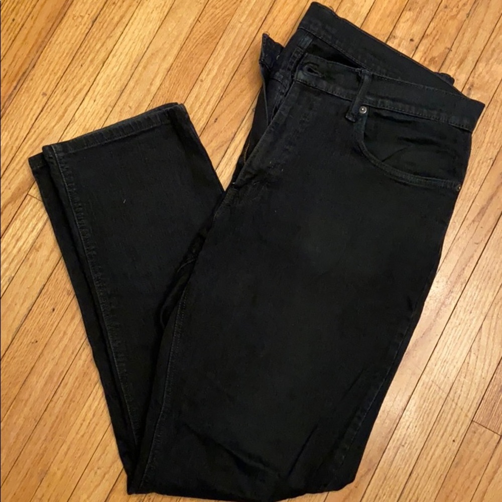 Levi’s Mens 541 Black Jeans 34x30
